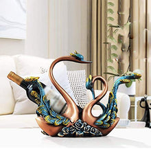 LHQ-HQ Bottiglia di Vino Wine Rack Rack Soggiorno Resina Wine Rack Retro Swan Bottiglia di Vino Rack Home Art Wine Rack Decoration