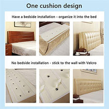 Cuscino Schienale Letto Cuscini Grandi per Testiera Letto, Testata del Letto Soft Pack Testa Cuscino Anti-collisione Testa Grande Torna Doppio, Morbido E Confortevole LEBAO