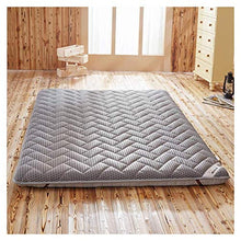 Morbido Materasso Futon Giapponese Antiscivolo, Materasso Giapponese Pieghevole Tatami Tappetino Portatile, Casa/Letto/Pavimento, Adatto Per Disponibile in Tutte Le Stagioni,Gray-180x200cm