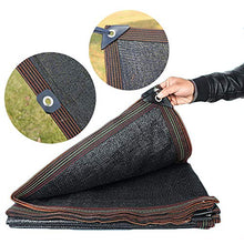 WXQIANG Copertura della Maglia Nera Alta Parasole con Occhielli, Riva Rinforzare Ombra Panno for Patio/Tenda/Pergola Copertura/Finestra, Il 90% Blackout Blinds Ombra Protezione Solare, isolament