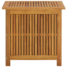 vidaXL Baule da Giardino 60x50x106 cm in Legno Massello di Acacia