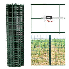 Rotolo Di Rete Per Recinzione, Verde Rivestimento In Vinile Rete Metallica Saldata Maglia 3x3 Cm Diametro Del Filo Di 2,0 Mm Per Uso Domestico, Recinzione Del Giardino, Divisore ( Size : 1x18m )