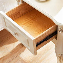 Elegante Semplicità Comodino Comodino in Stile Europeo Cassetto Singolo Semplice Armadio Francese Bianco Intagliato Comodino per Camera da Letto, DTTX001