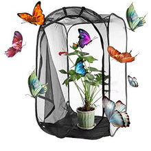 Insect Habitat Gabbia Insetti Caterpillar Casa netto insetto gabbia della maglia del terrario per flusso d'aria Pop Up Kit insetto