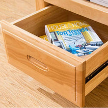 Comodino Piccolo per Camere da Letto Comodini in Legno con Cassetti Comodina Giallo Faggio Semplice Ampio Spazio Portaoggetti