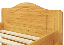 Erst-Holz Solido Letto Classico 90x200 in Pino massello Laccato con doghe rigide 60.37-09