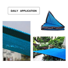 KUWD Rete ombreggiante,Rete da Giardino Addensata Crittografata,Rete di Protezione per Balconi,Utilizzata in Cortile,Piscina,Serra,Nuovo Materiale HDPE,Blu,Elegante e Semplice