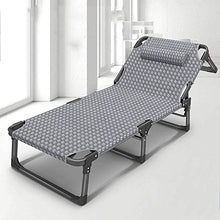 WANGXIAO Pieghevole Lettino Prendisole, Portatile Sedia Sdraio Zero Gravity Rete Traspirante Schienale Regolabile per Giardino Terrazzo Balcone Portata 300 kg,B