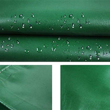 MTYLX Outdoor Multifunzionale Incatramata, Durevole Foglio Qualità Terra Impermeabile Della Copertura Del 550G / M² Crogiolo Di Automobile Del Tetto Della Copertura Della Pioggia Roulotte Tenda Verde