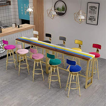 Dining room Chair, bracciolo Tappezzeria, Seggiolone, Sgabello Bar Sgabello Sgabello Bar Sgabello Cafe Counter Home Sedie Pub Premium Altezza girevole ad alte prestazioni regolabile con schienale FACA