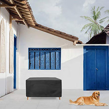 AWNIC Copertura per Tavolo da Giardino Copertura per Mobili da Giardino Resistente allo Strappo Impermeabile Telo Oxford 210X120X71cm