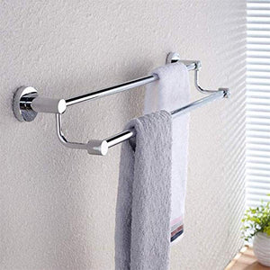 KAISIMYS Portasciugamani in Acciaio Inossidabile 304, portasciugamani a Un palo Spesso in Grassetto, portasciugamani Senza ruggine Finitura Lucida per Bagno Cucina Ufficio.Punch Free-F 30 cm (12 poll