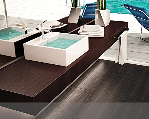 BagnoItalia Mobile Arredo Bagno Mensola per Lavabo Piano d'appoggio varie misure legno in 50 colori Mobili I