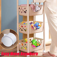 CONRAL Carrello Multiuso per la casa e L'Ufficio, Carrello per imbarcazioni con Carrello da 3 Pneumatici in Materiale PP Organizer, con Rotella per Risparmiare Lavoro, Facile da spostare Ovunque