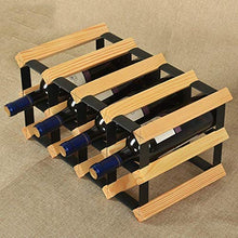 Titolare del Vino Shelf bagagli vino Holder Wine Rack Rack Solid Rack ornamenti vino rack portabottiglie ristorante creativo bottiglia del vino rosso Scaffale, 1 WTZ012