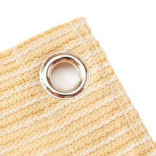 Telo Ombreggiante, Bordo in Tessuto serigrafato con Occhielli con Rivestimento in Tessuto al 90%, Retina Resistente ai Raggi UV for la Copertura delle Piante da Giardino, Beige (Size : 2m x 5m)