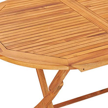 vidaXL - Tavolo da giardino pieghevole, 160 x 80 x 75 cm, in legno massello di teak