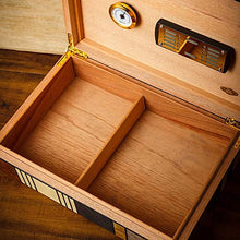 WangQ Scatola di sigari, Scatola di sigari in Legno di Cedro, Rivestimento in Simil Legno humidor (Color : A)