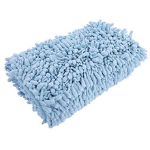 Tappetino da bagno indossabile per capelli lunghi spessi e fini per la camera da letto per la casa(Light blue)