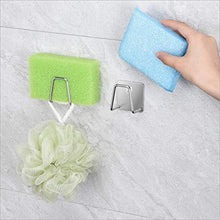 Fenteer Porta-Spugna, Lavello da Cucina, Piatto Portaoggetti, Portaoggetti, Portaoggetti, Accessori per La Cucina, Lavaschiuga, Acciaio Inossidabile