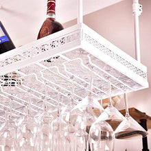 Splendidamente Peaceip Portabottiglie Ornamenti da Appendere Portabicchieri creativi Bar Upside Down Wine Glass Holder Table Portabicchieri da Vino Rosso Bianco, Bronzo (60 cm, 80 cm, 100 cm, 120 cm,