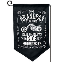 Bandiera del nonno per motocicletta Bandiera da giardino Decorazione festiva Bandiera bifacciale 12,5"x 18"