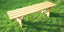Banc en bois banc de jardin banc de parc Banc de jardin bois massif bois terrasse Banque Go de 150