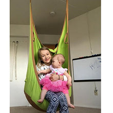 Pieghevole Hanging pod altalena amaca sedile, Homeself per esterni e interni per bambini, comoda sedia a dondolo con cuscino, sedia a dondolo per bambini