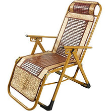 FUFU Sedie a Sdraio Sedia reclinabile, Sedia reclinabile Bamboo Sedia reclinabile Sedia reclinabile Sedia Portatile Bamboo Sedia per Il Tempo Libero 69 * 48 * 97cm Pieghevoli
