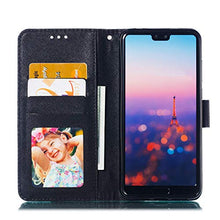 Saceebe Compatibile con Huawei Honor 7A Custodia Pelle Cover a Libro 3D Custodia in Pelle con Cordino Portafoglio Flip Case PU Custodia Pelle Cover Protettivo Bumper Morbido,Fiore di Pizzo