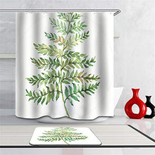 LIYAN Combinazione Bagno. Immagini Chiare E Colori Vivaci Rendono Il Tuo Bagno Pieno di Vita. Accessori da Bagno. Pittura A Guazzo. Foglie Verdi.