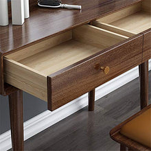 YaGFeng Comò Un Banco di Legno con Cassetto Specchio Comò 2 Suite Cosmetici Comò Gioielli Armadio Tavolo Comò (Color, Size : 95x42x75cm)