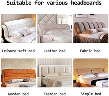 Copri/Fodera Testata Letto Copritestata Letto Velluto All-Inclusive Copri+Testata+Per+Letto Singolo/Matrimoniale, Copertura Testata Letto Copritestata, Protezione Testata Elastico Cover Lavabile