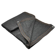 XIAOXIAO Rete ombreggiata Rete Ombreggiante Nera Blocco della Luce Calmati Tetto Balcone Finestra Blocca Efficacemente I Raggi UV Copertura Auto Rete Mimetica (Size : 5x8m)