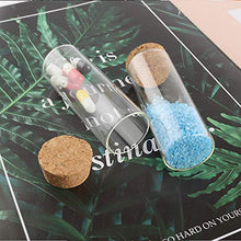 Bottiglie in vetro trasparente con tappo in sughero per arte, artigianato e altri piccoli progetti., 40ml/1.35oz