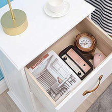 Comodino LHY- Cassettiera in legno massiccio, resistente, adatto per camera da letto, soggiorno, ecc. A