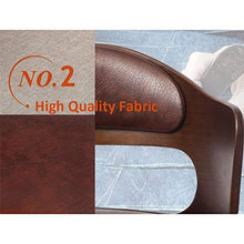 Poltrone Nubao Il trattamento Sgabello con rotelle, Tatuaggio Sgabello Sedia con Brown sedile in pelle sintetica, Altezza regolabile 45-55 cm, peso 160 Kg supportati, Tavolo for massaggi Stoolfor Barb