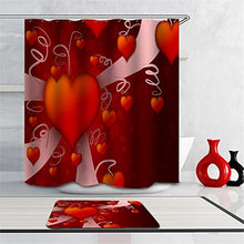 LIYAN Combinazione Bagno. Immagini Chiare E Colori Vivaci Rendono Il Tuo Bagno Pieno di Vita. Accessori da Bagno. Amore Rosso.