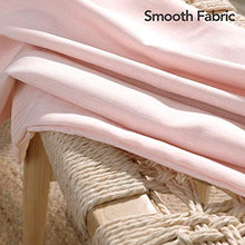 Deconovo Federe Cuscini Divano in Lino Quadrati Confezione da 2 Pezzi Cerniera Invisibile Morbido Decorativi per Casa Moderne Soggiorno Camera da Letto 40x40 CM Rosa