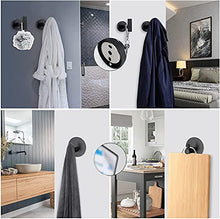 Powstro [5 pezzi] Set portasciugamani in acciaio inossidabile, portasciugamani da bagno a parete, 1 portasciugamani, 1 portasciugamani di carta, 3 ganci per accappatoio, kit accessori da bagno, nero