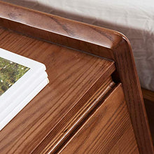 RKRZLB Comodino Naturale Camera da Letto Cassettiera Moderno con 2 Cassetti 17.7x15.7x22.7inch Cassettiere Cameretta