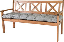 Ambientehome – Cuscino, Modello: EVJE, ca 120 x 50 x 8 cm, Cuscino per Panca da 2 posti