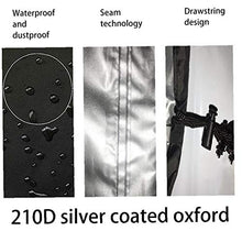 Ombrellone copertura antipolvere impermeabile Ombrello Rod sbalzo di protezione del tessuto di Oxford per il patio con giardino all'aperto Prodotti per la casa