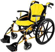 Carrozzine Semoventi, Transito Portatile da Viaggio Lega di Alluminio Grande Trasporto Circolare, Ergonomia Lega di Alluminio Pieghevole Dispositivo Anticaduta Portatile Trolley per Anziani Disabili