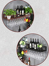 YWYW portabottiglie portabottiglie portabottiglie portabottiglie portabottiglie portabottiglie Creativo Semplice portabottiglie Vino Rosso a Parete Porta Bicchieri (Dimensioni: 100 * 25 cm)