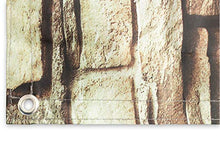 Deco4Me Telo di copertura per balconi, 90 x 300 cm, protezione dal vento, rivestimento per balcone e recinzione