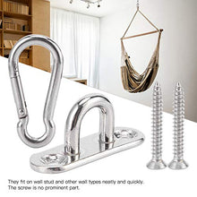 ffu Fibbia Altalena in Acciaio Inox, Accessori per Ammache A Gancio Fisso