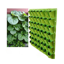 Rose piantine Borse a Parete Verticale Planter 49 Tasche Grow Bag per Cantieri Appartamenti balconi verande Verde
