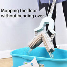 SSAYY Spray Mop Mop Telescopico con Manico in Spugna Assorbente Tipo Pieghevole Evitare Il Lavaggio A Mano Mop per Pulizia Strumento per La Pulizia del Pavimento di Casa Acciaio Inossidabile