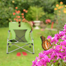relaxdays, Verde Sdraio, Sedia da Pesca Pieghevole, Custodia, Campeggio Giardino e Spiaggia 70x62x63cm